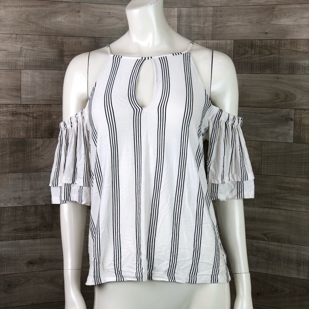 American Eagle Soft and Sexy Top Striped SZ Large